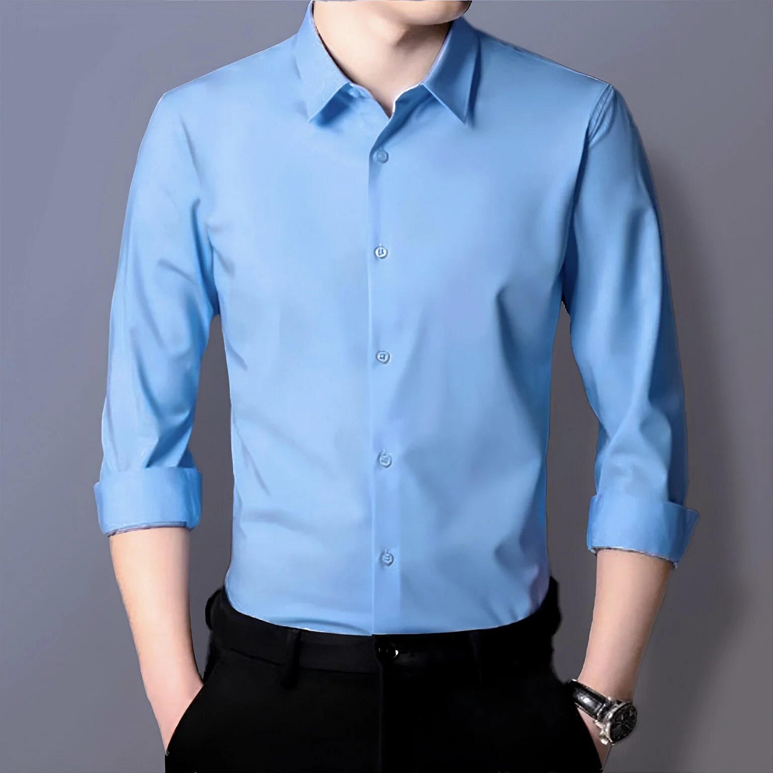 Premium Slim Fit Cotton Shirt For Men7